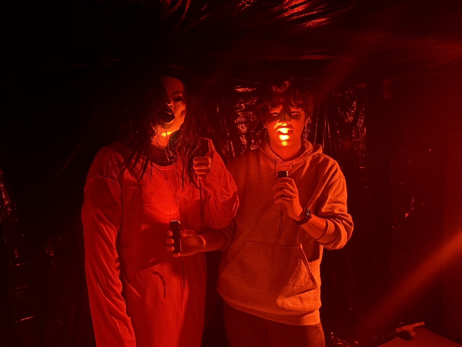 大学祭でお化け屋敷の写真3