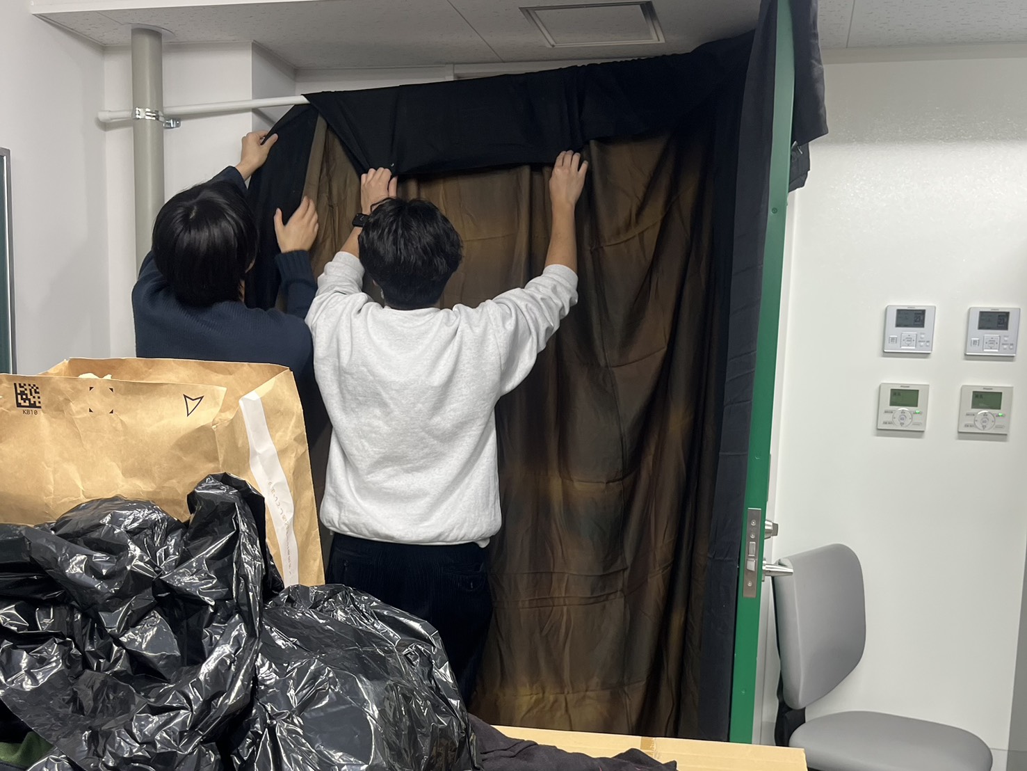 大学祭でお化け屋敷の写真5